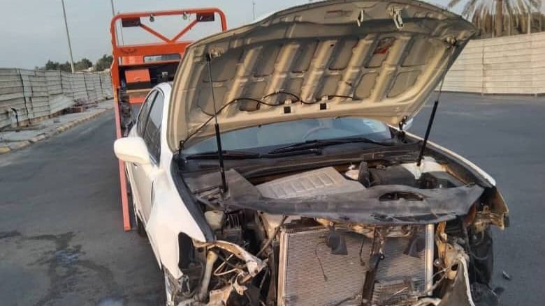 تحميل حادث علي سطحه جدة في حي الحمراء